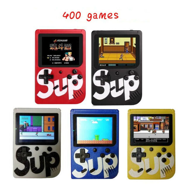 đź Console Sup GameBox Plus â 400 Jeux RĂ©tro IntĂ©grĂ©s (Rechargeable + Compatible TV)