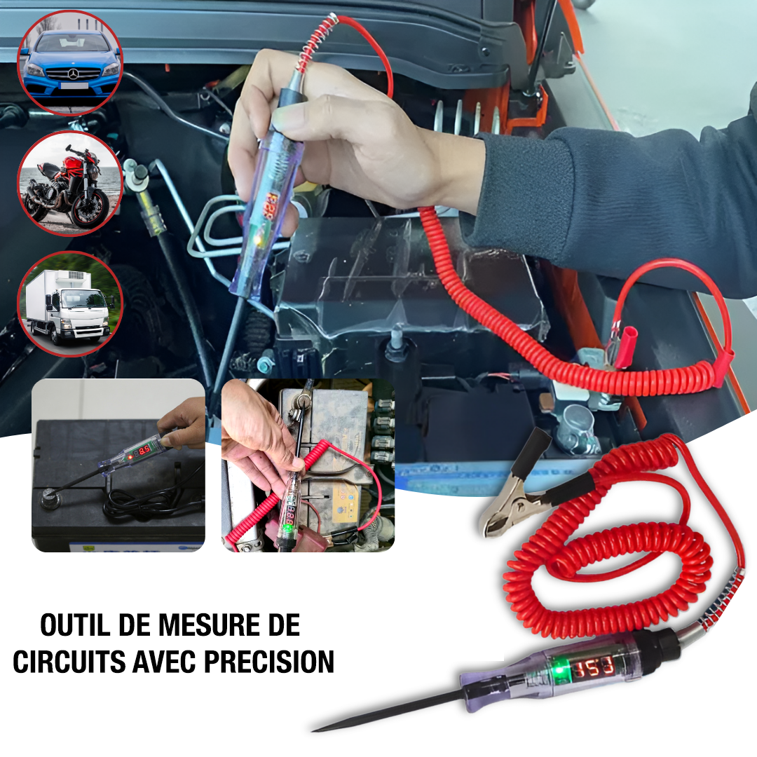 Stylo Testeur de Circuit – Détection Précise et Sécurisée