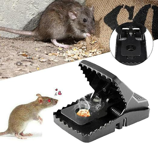 PROMO SPÉCIALE : ACHETEZ 1 OBTENEZ 1 GRATUITEMENT Piège à Rats - Éradication Facile et Hygiénique des Rongeurs, Sans Tracas ni Dégâts