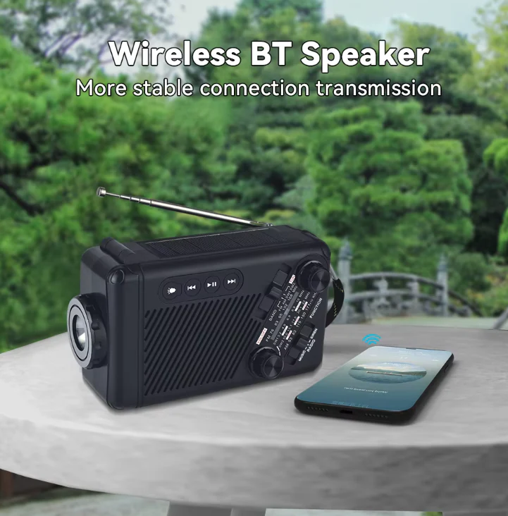 Radio Multifonction Rechargeable avec Haut-Parleur Puissant đđ