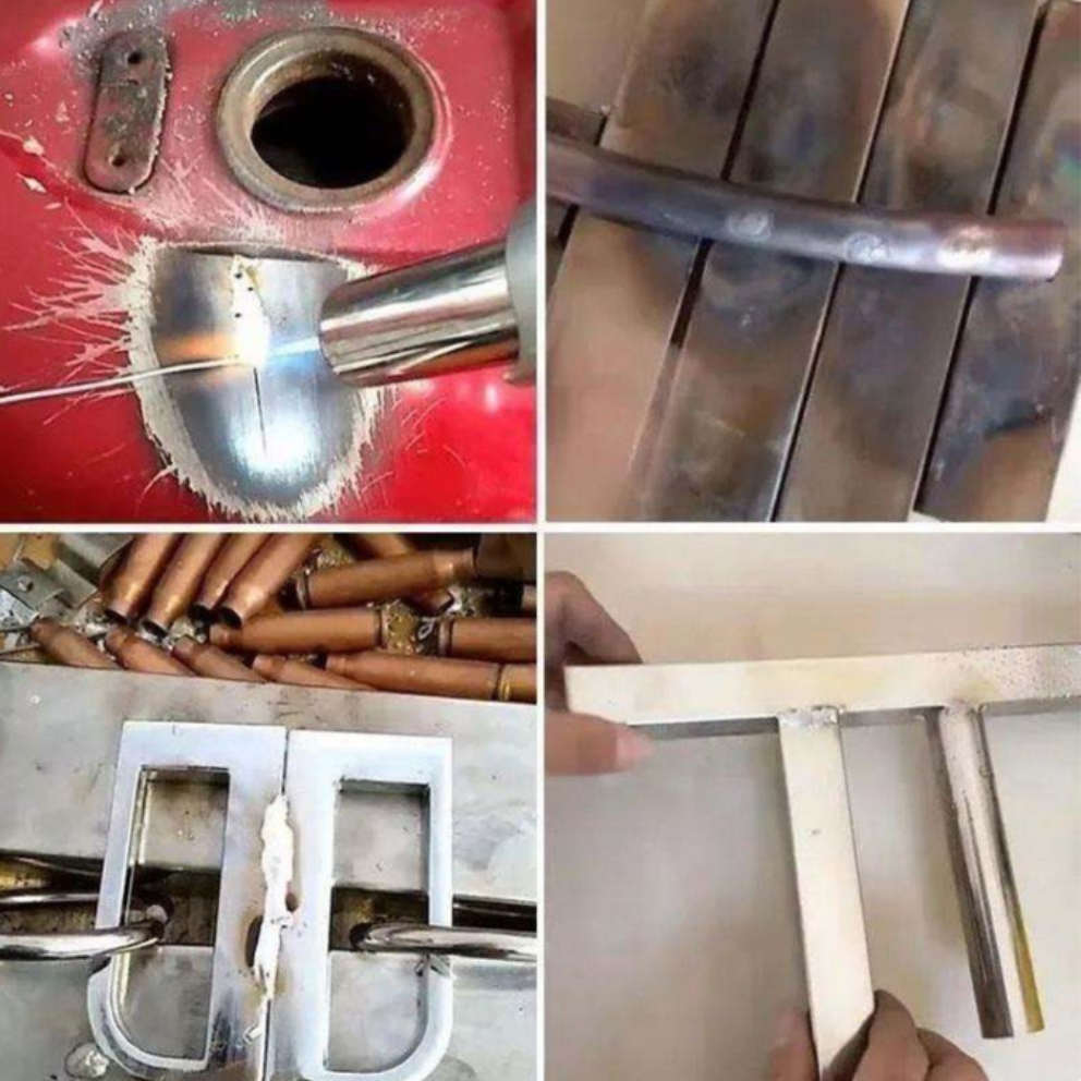 Baguettes de soudage à basse température en aluminium et acier inoxydable (3 Pièces)