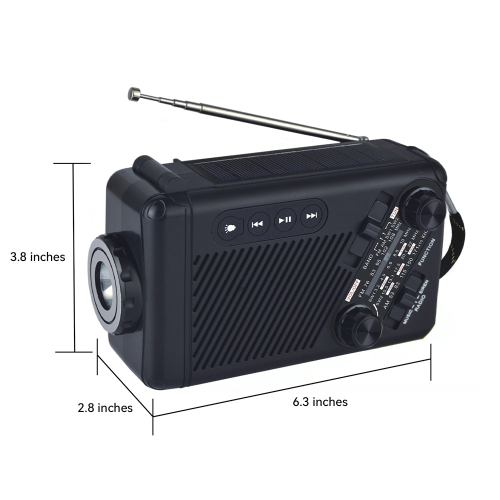 Radio Multifonction Rechargeable avec Haut-Parleur Puissant đđ