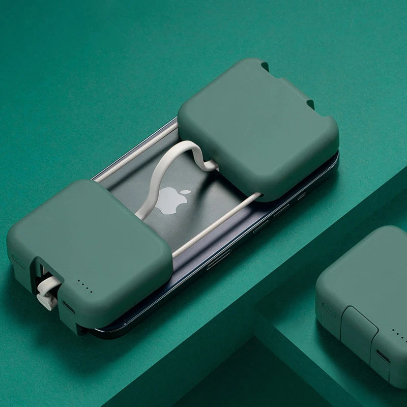 Power Bank 3-en-1 : Compact, Puissant et Parfait pour Tous Vos Déplacements ⚡🔋✨ avec 2 Cables Inclus pour iPhone et Type C