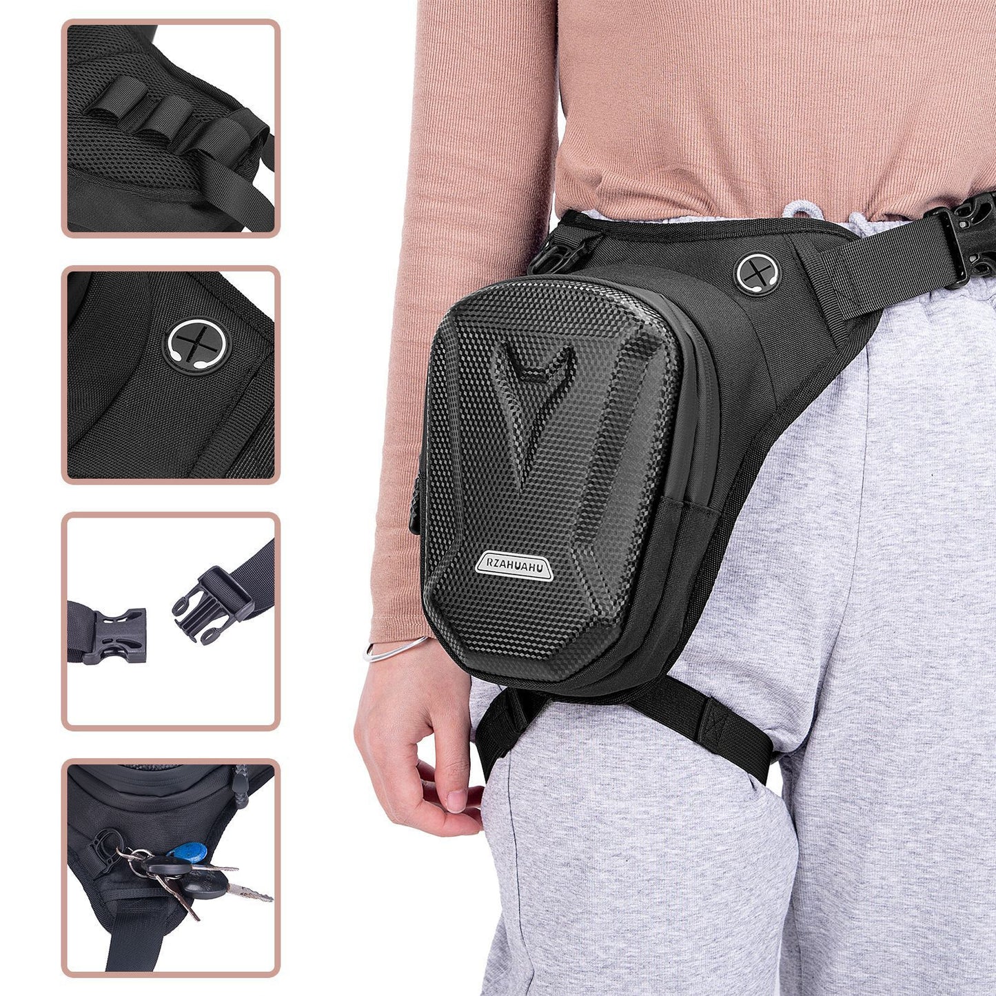 Sac de Jambe Motard : Pratique, Confortable et StylĂ© pour Chaque Trajet đïžđ„
