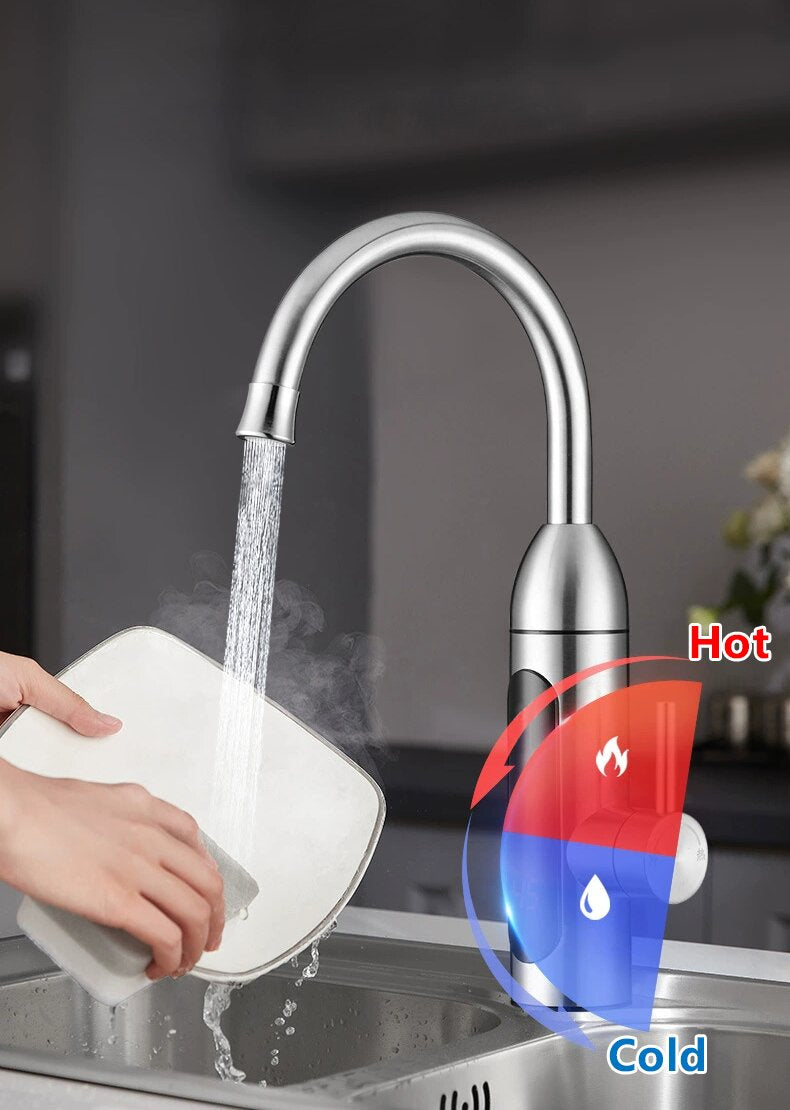 Robinet Chauffant Instantané 360° – Eau Chaude en Quelques Secondes !