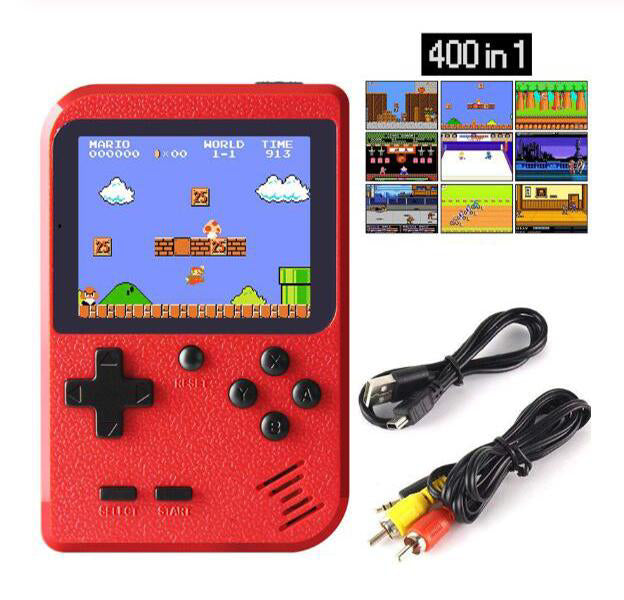 đź Console Sup GameBox Plus â 400 Jeux RĂ©tro IntĂ©grĂ©s (Rechargeable + Compatible TV)