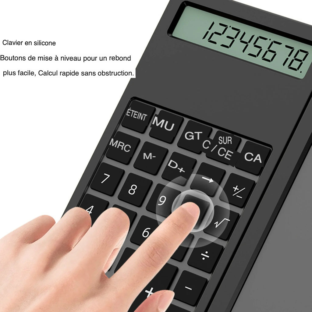 Calculatrice avec Tablette d'Écriture – Calculez, Notez, Effacez en Un Geste !