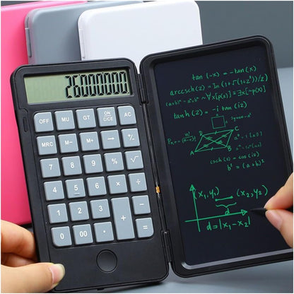 Calculatrice avec Tablette d'Écriture – Calculez, Notez, Effacez en Un Geste !
