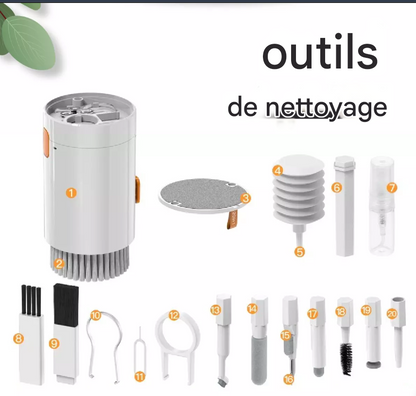 Kit de Nettoyage 20 en 1 – Prenez Soin de Vos Appareils en Toute Simplicité ! ✨📱