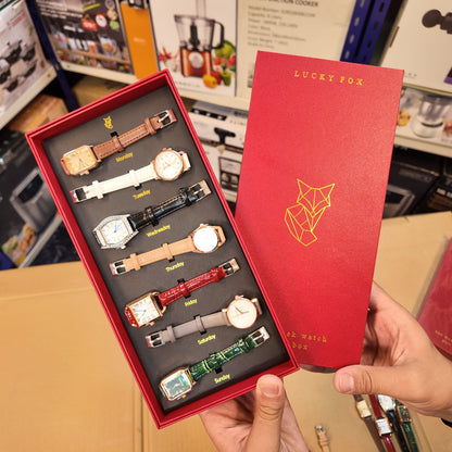 Coffret 7 Montres Elégantes de Luxe Pour Femmes