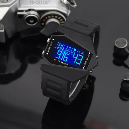 Montre Numérique de Luxe – Élégance Moderne et Technologie au Poignet