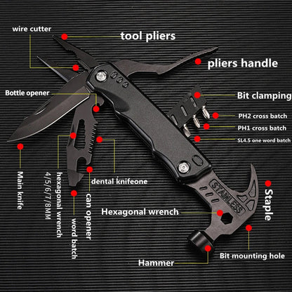 Marteau Multifonction 12 en 1 – L’Outil Tout-en-Un pour Bricoleurs 🔨✨