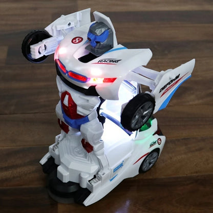 Voiture Robotisée Transformable – Action et Innovation en Un Seul Jouet ! 🚗🤖