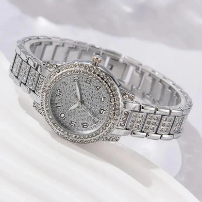 Coffret Montre & Bijoux "Brillance Éternelle" – Élégance et Luxe Intemporel