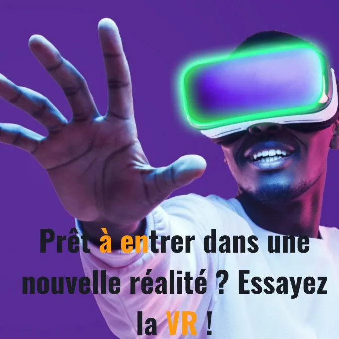 Casque de réalité virtuelle (VR) (Achetez 1 et recevez un 2ème gratuitement)